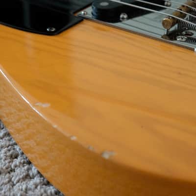 Fender "Tele-bration" Limited Edition 60th Anniversary Vintage Hot Rod '52 Telecaster with Seymour Duncan '59 Humbucker, Maple Fretboard 2011 Butterscotch Blonde image 5
