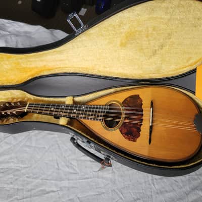 Mayflower Bowl Back Mandolin, by Flower & Groehsl or Larson Brothers, Circa 1918, with hardshell case image 1