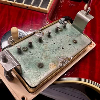 Gibson Les Paul Custom Florentine Plus Custom Shop USA 1997 - Cherry Red image 22