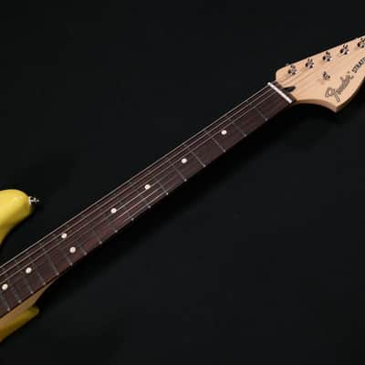MINT Fender Limited Edition Tom Delonge Stratocaster, Rosewood Fingerboard, Graffiti Yellow 466 image 5