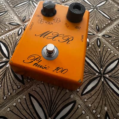 MXR MX-107 Script Phase 100 1974 - 1975 - Orange image 1
