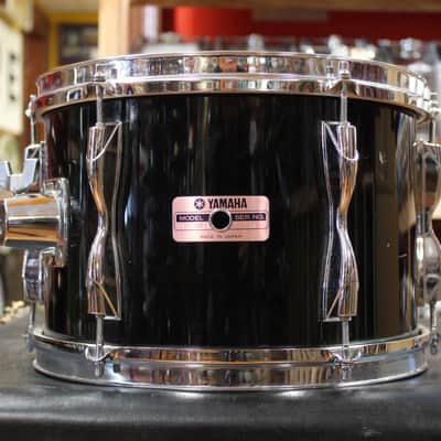 1980s Yamaha Recording Custom Outfit in Solid Black 14x22 8x10 8x12 9x13 10x14 12x15 image 19
