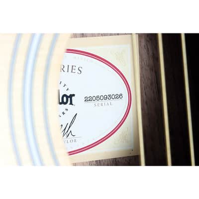 Taylor 110e Dreadnought Acoustic-Electric Guitar Regular Natural image 5