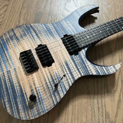 Mayones Mayones Duvell Elite 6 Blue Feather Custom shop  2021 image 6