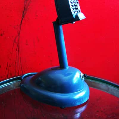 Vintage 1950's General Electric 97U29 / Shure 410 microphone w Shure S-36 stand PROP # 3 image 4
