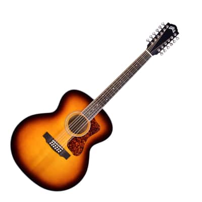 Guild   F2512 E Deluxe Maple Atb 12 String Antique Burst image 2