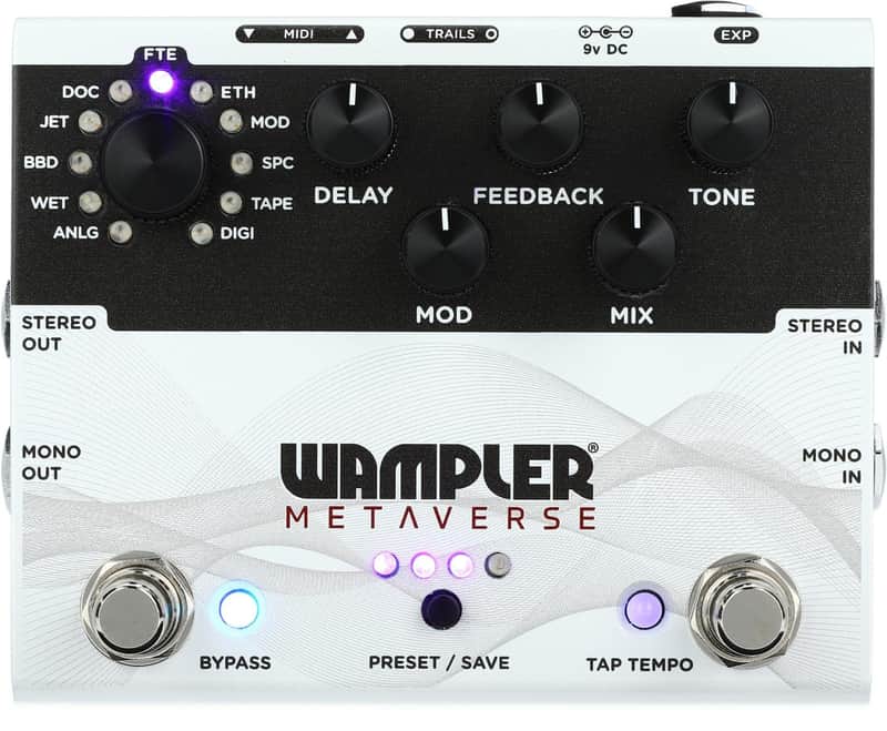 Wampler Metaverse Multi Delay with MIDI image 1
