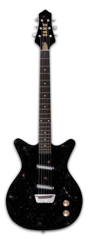 Danelectro Golden 50's Electric Guitar - Black image 1