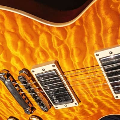 2002 Gibson Custom Shop Les Paul Elegant - AAAA - Amber Quilt Top - 7lbs - 12oz image 13