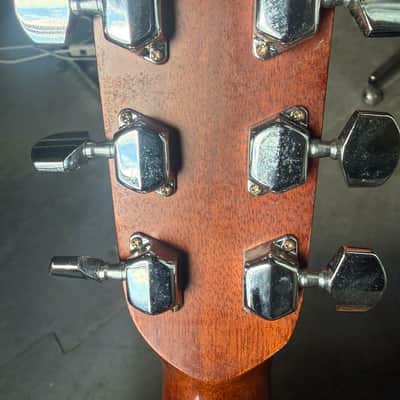 Alvarez 5043 MIJ D35 lawsuit copy 6 string acoustic guitar 1982 - Natural, Made in Japan image 5