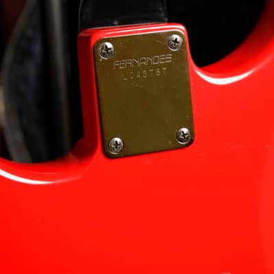 Fernandes Revolver FR-55 Red Electric Guitar 1980s MIJ Pre-Owned image 16