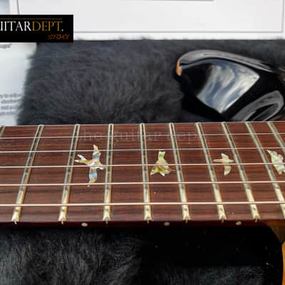 ♚ MINT ♚ 2007 PRS Custom 22 * 10 Top ♚ TOBACCO SUNBURST ♚ TREM ♚ AAA ♚ BIRDS♚ 7.8 LBS ♚ Dragon II♚24 image 10