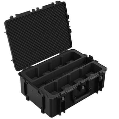 Chauvet DJ Freedom Charge 8P Transport Charging Case for Q9 H9IP Lights w Wheels image 3
