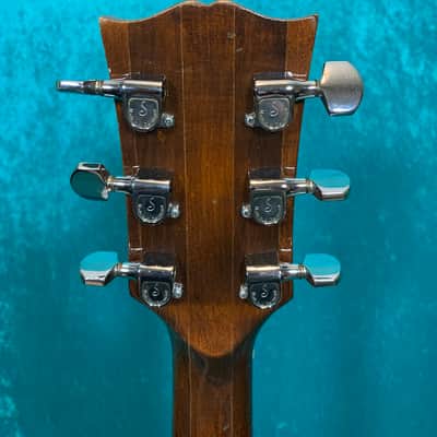 Vintage 1973 Gibson J-55 rare prototype deluxe Natural 1970’s 70’s acoustic guitar j-45 +10 j-50 +5 image 12