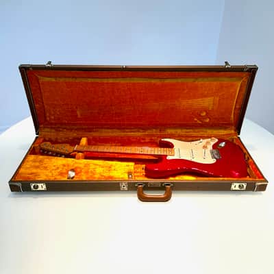 1996 Fender Cunetto Relic Stratocaster — Dakota Red — Norman’s Rare Guitars Special Run — John Cruz Neck image 21