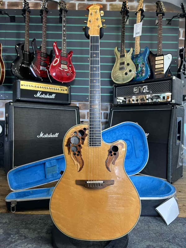 Ovation Collector's Edition Nutmeg Stain 1990 Electro Acoustic Guitar image 1