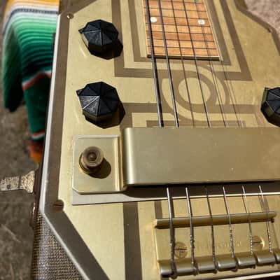 Epiphone Electar Model M 7 1938-1939 - White And Gold image 8