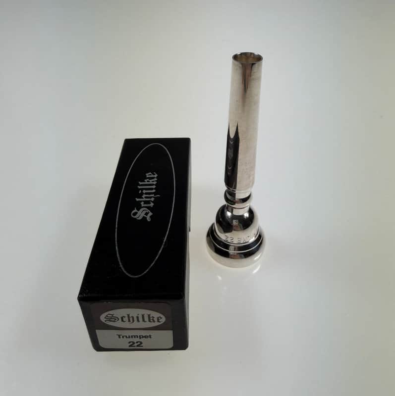 Schilke 22 Trumpet mouth piece 2010 - silver image 1