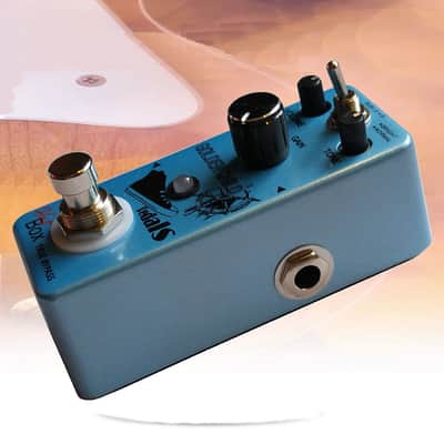 Hot Box Pedals Golden Child Attitude Series PLEXI Amp Sim Distortion Guitar Effect Pedal True Bypass image 2