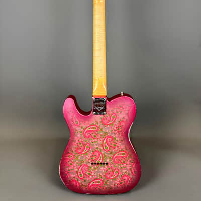Fender Custom Shop 72' Reissue Telecaster Thinline - 2021 - Relic Pink Paisley image 3