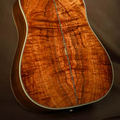 Gibson Dove Custom Shop Exotic Koa Masterpiece Acoustic Guitar Hummingbird image 8