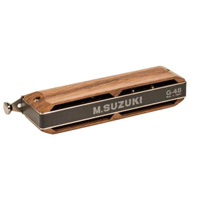 Suzuki G-48W-C Key of C Gregoire Maret Signature Model Wood Harmonica image 1