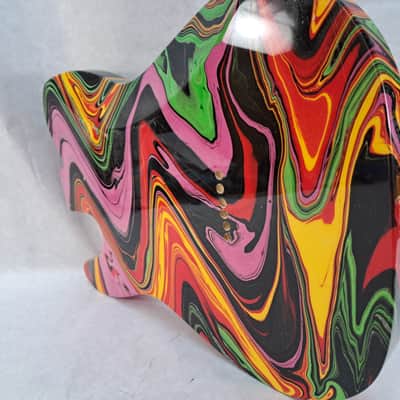 Player grade Finished Multicolor Alder SxS body - Tele -for Fender Telecaster neck - Hardtail J2294 image 5