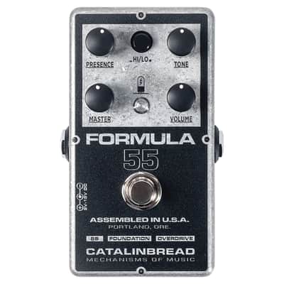 New Catalinbread Formula 55 Tweed Deluxe Style Overdrive Guitar Effects Pedal image 1