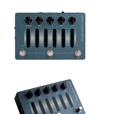 Darkglass Alpha-Omega Photon Bass Effects Pedal Blue - New image 8