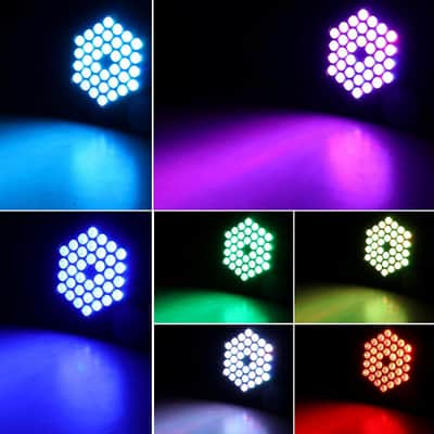 Led Par Lights, Dj Stage Light 36 Led Rgbw 4 In 1 Par Light 2 Packs With Sound Activated Dj Uplighting For Wedding Party Club Christmas Stage Lighting image 4
