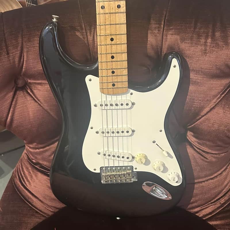 Fender Custom Shop 1956 Reissue Stratocaster Closet Classic Electric Guitar w/ Case - Black (Pre-Owned) image 1