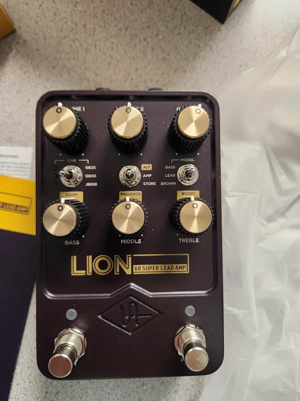 Universal Audio Lion '68 Super Lead Amp 2023 - Present - Black image 1