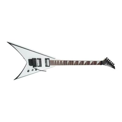 Jackson JS Series King V JS32, White with Black Bevels Electric Guitar image 4