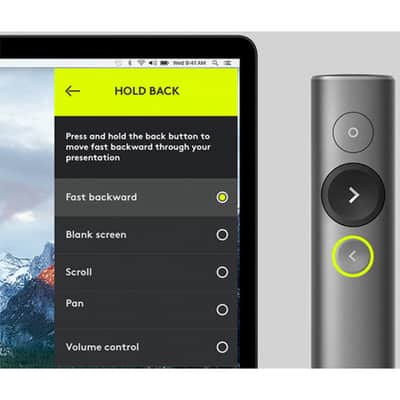 Logitech Spotlight Presentation Remote, Slate image 3