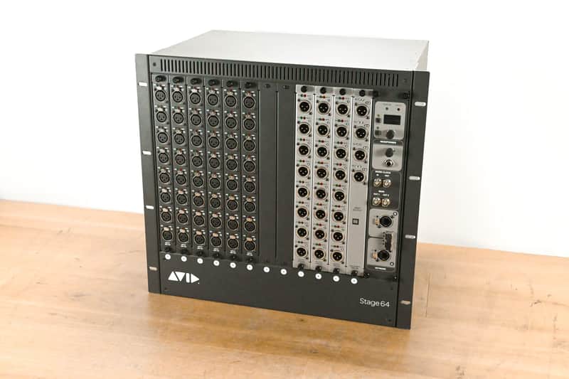 AVID VENUE Stage 64 Stage Rack - 48x24 + 8 AES I/O w/ MADI & Word Clock CG0106Z image 1