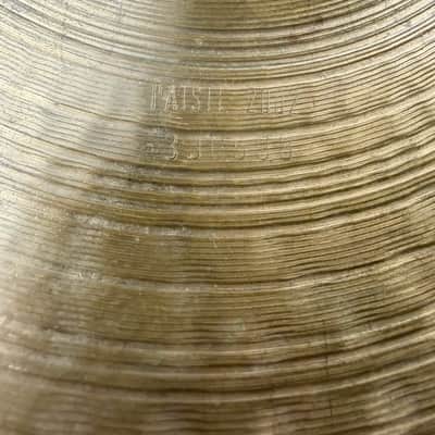 Paiste 20" 2002 Heavy Ride Cymbal - 2781g image 7