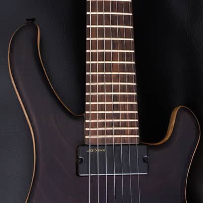 LAB Guitars Custom 7 String 2024 - Black Cherry Fade image 9