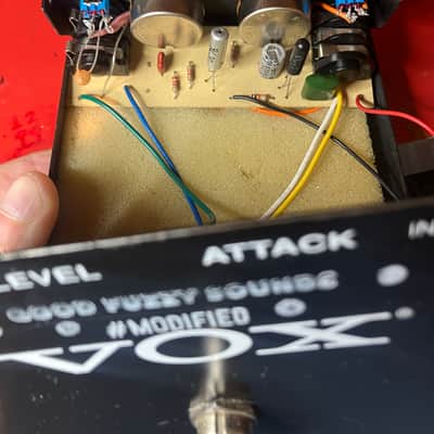 Good Fuzzy Sounds modified '90s Vox V829 Tone Bender - 2026 image 4