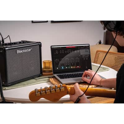 Blackstar ID:Core 10 V4 Stereo Digital Combo Amplifier with Super Wide Stereo Sound, CabRig Lite, Blackstar’s Patented ISF Tone Control and USB-C Connectivity (10-Watt) image 6