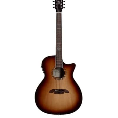 Alvarez AG60-8CESHB Grand Auditorium 8-String Acoustic Electric Guitar image 2