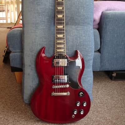 GRECO SST-88 SG Guitar - Cherry red MIJ 2012 image 10