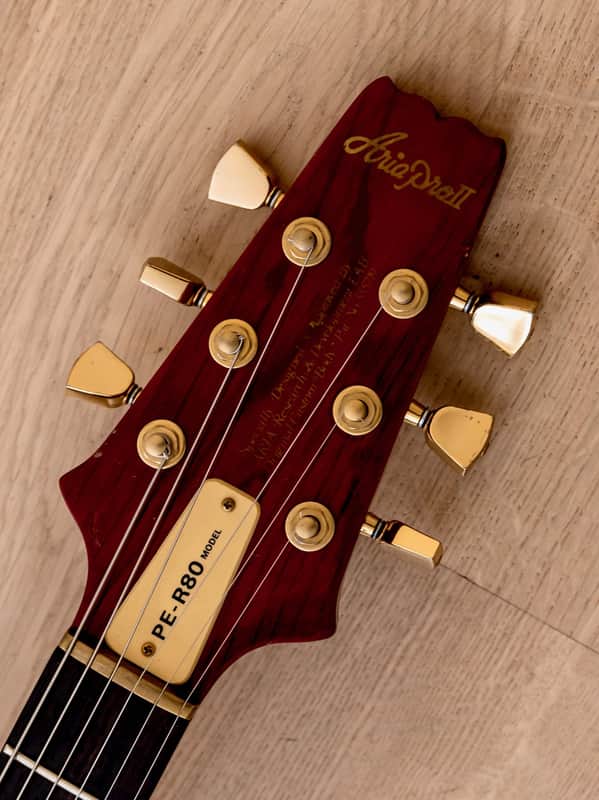 1983 Aria Pro II PE-R80 Vintage Electric Guitar 100% Original