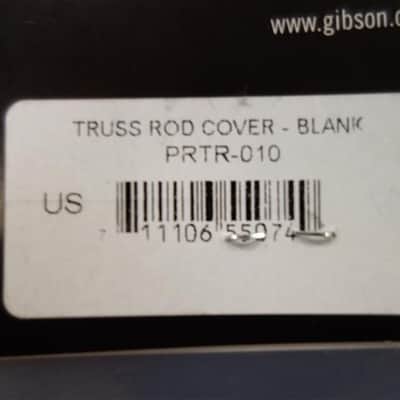 Gibson PRTR-010 Truss Rod Cover, Blank (Black) image 3