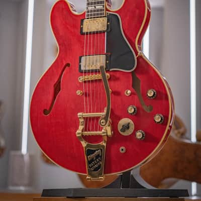 Gibson Custom Shop Murphy Lab Back To The Future '55 ES-345 "Reissue" Light Aged 2025 - Cherry Red image 2