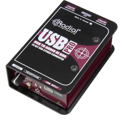 Radial USB-Pro 2-channel Direct Box w/ 25 ft. XLR image 5