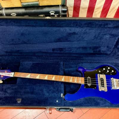 1995 Rickenbacker 4003 Midnight Blue w/ Original Case image 9