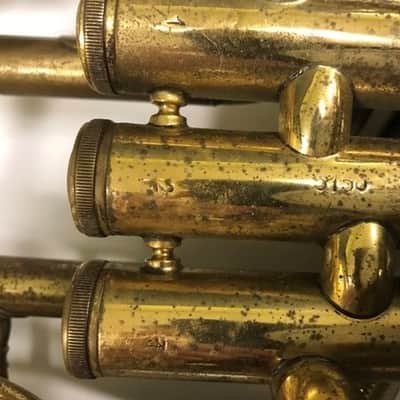 University Mellophone (French Horn) Lacquered Brass, USA image 5