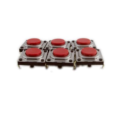 Akai - MPC-500 , MPC-1000 , MPC-2000 , MPC-2000XL - 6pcs Large Tactile Switch