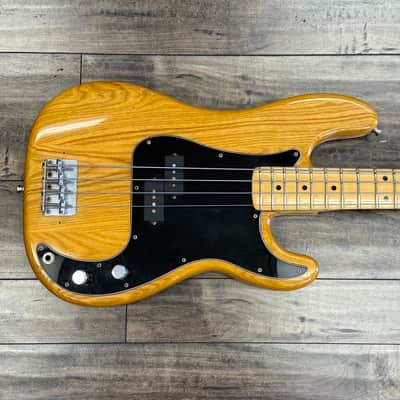 1979 Fender Precision Bass with Maple Fretboard - Natural image 1