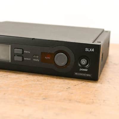 Shure SLX4 Wireless Receiver - H5 Band: 518-542 MHz (NO POWER SUPPLY) CG010CX image 2